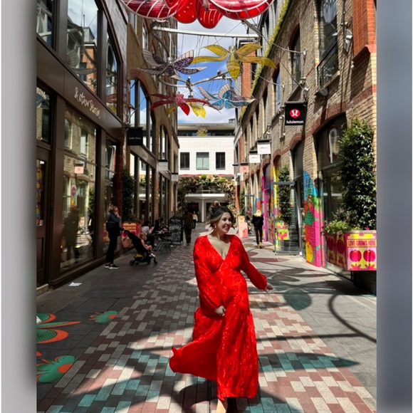 🔥Farm Rio Jacquard Maxi Dress - Picture 7 of 8